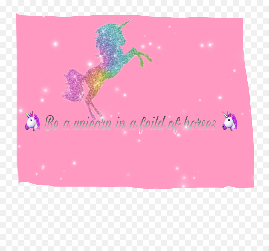 Be A Unicorn In A Feild Of Horses - Greeting Card Emoji,Unicorn Emoji Pillow