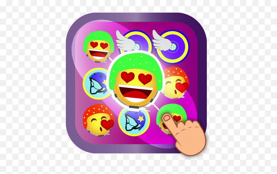 Roller Emoji Pop Luna - Smiley,Emojis Level 3