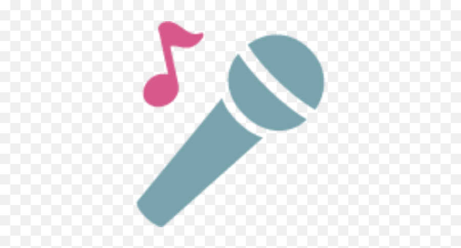 Download Microphone Microfono Emoji - Emoticone Micro,Singer Emoji
