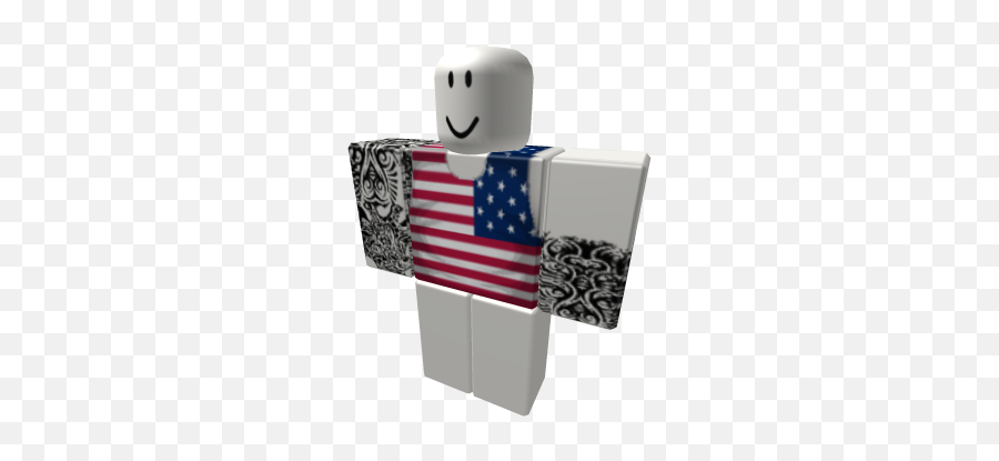 American Flag Tank Top Tattoos - Tattoo Shirt Roblox Emoji,American Flag Emoticon