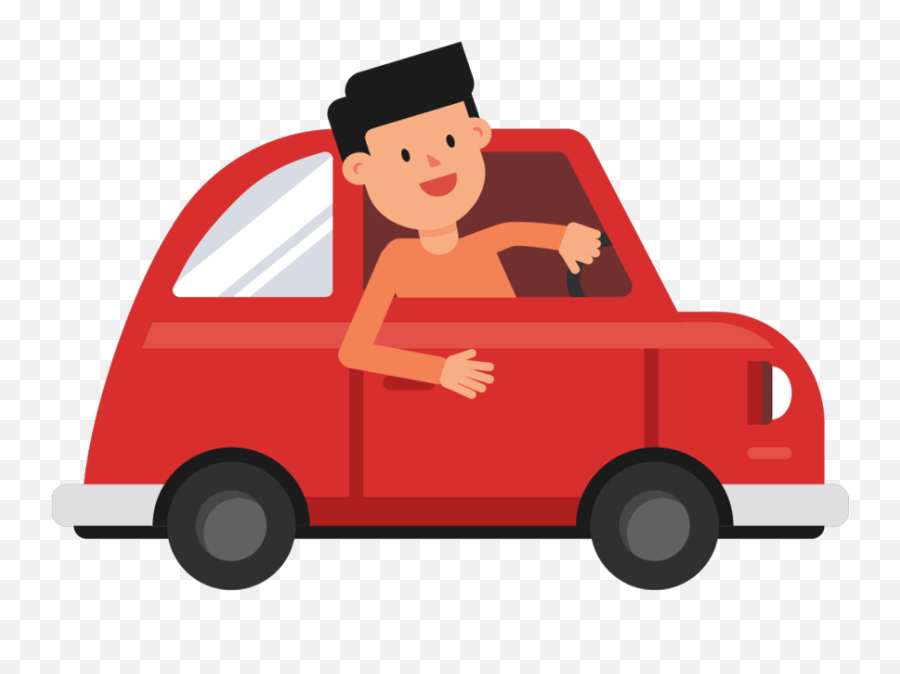 Driving Clipart Pink Car Driving Pink - Car Cartoon Gif Png Emoji,Driving Emoji