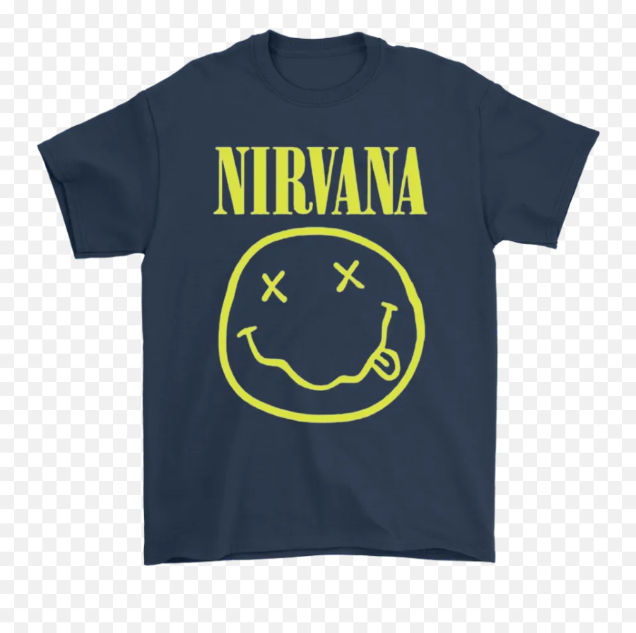 Funny Nirvana Passed Out Emoji Shirts - Nirvana Shirt,Out Emoji