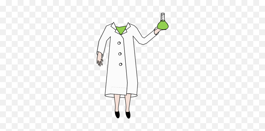 Scientist Holding A Beaker - Gambar Animasi Orang Ilmuwan Wanita Emoji,Holding Breath Emoji