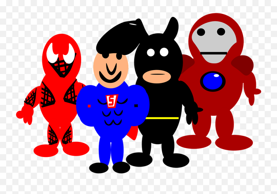 Heroes Comic Cartoon - Heroes Clipart Emoji,Memorial Day Emojis