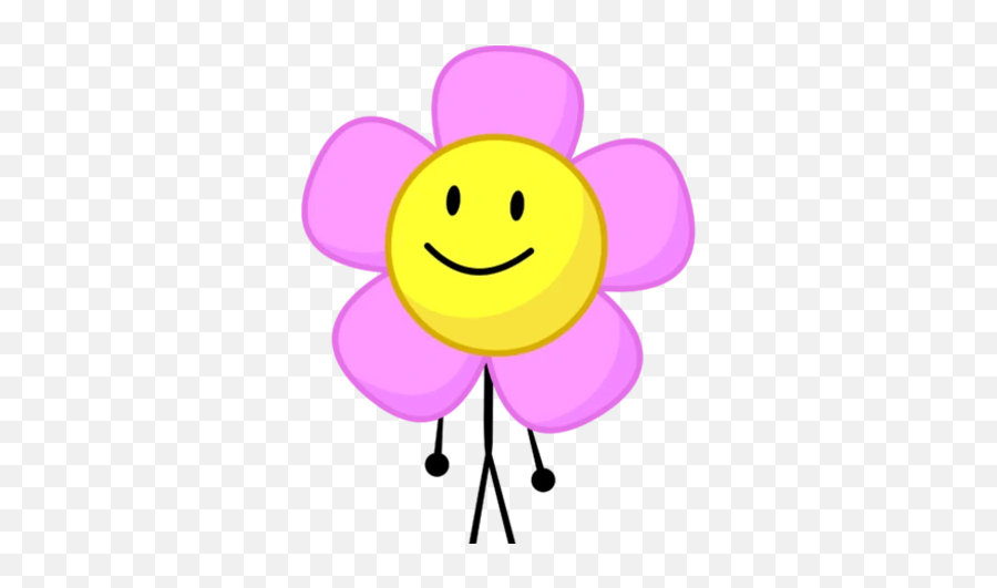 Flower - Bfdi Characters Emoji,Hang Loose Emoticon