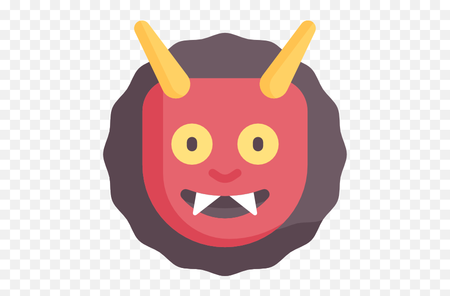Demon - Clip Art Emoji,Demon Face Emoji