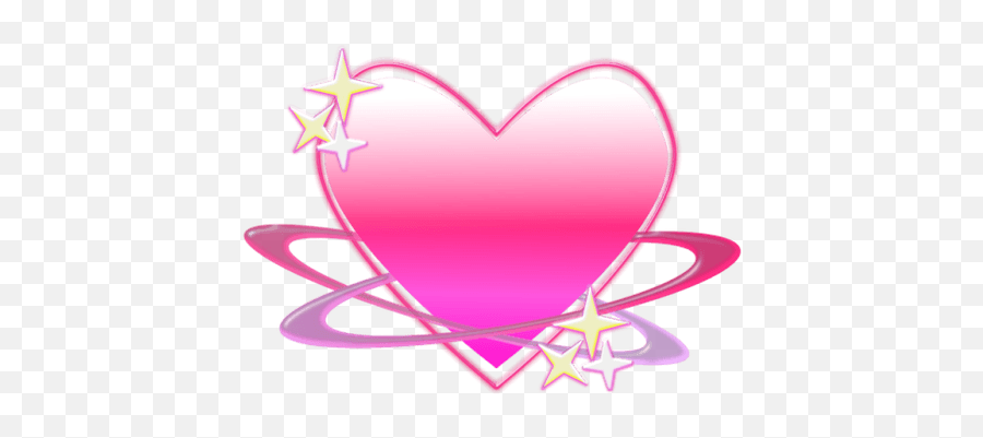 Y2k Teen Outfit - Heart Emoji,Sparkly Heart Emoji