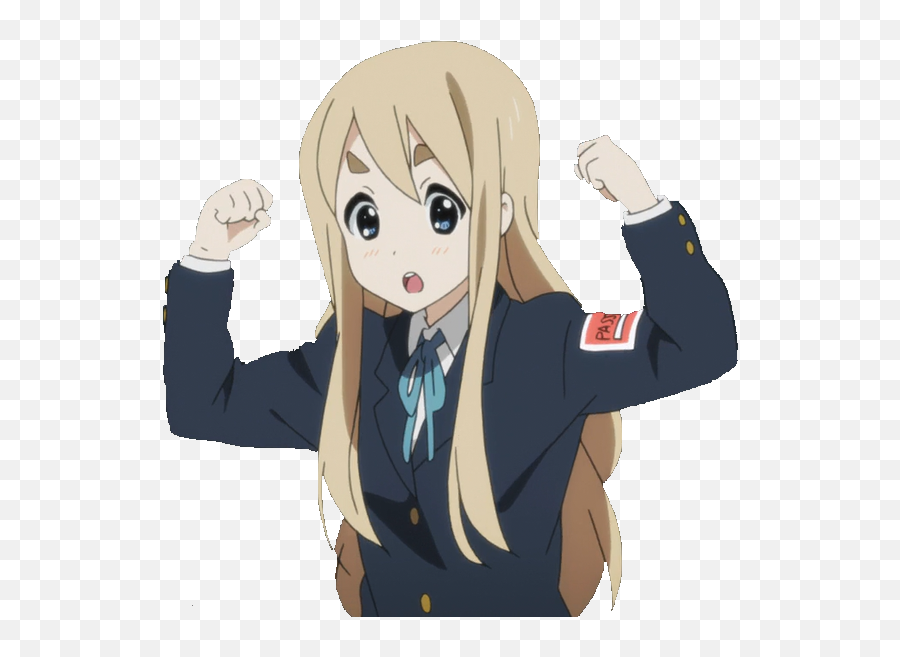 Mugi Tsumugikotobuki Tsumugi Kotobuki Kotobukitsumugi - Anime Discord Emoji Gif,Flexing Emoji