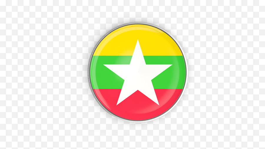 Myanmar Flag Icon - Myanmar Flag Icon Png Emoji,Croatian Flag Emoji