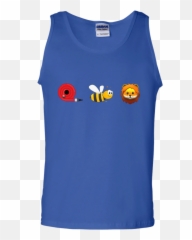 Hose Bee Lion Tank Top Emoji,Lion Emoticon