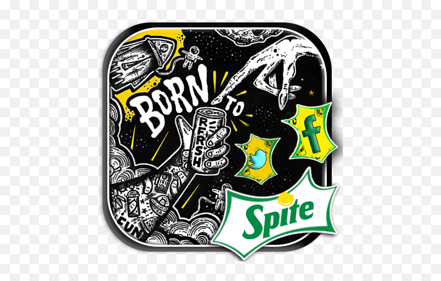 Download Sprite Graffiti Themes U0026 Live Wallpapers For - Sprite Emoji,Weed Emoticons