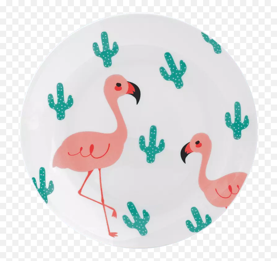 China Wholesale Custom Round Camping Dish Sublimation Blank - Greater Flamingo Emoji,Camping Emoticons