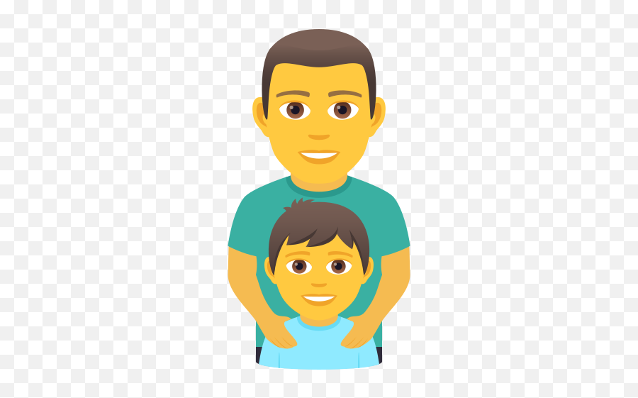 Male Boy - Emoji De Familia Con Niña,Old Man Old Woman Emoji