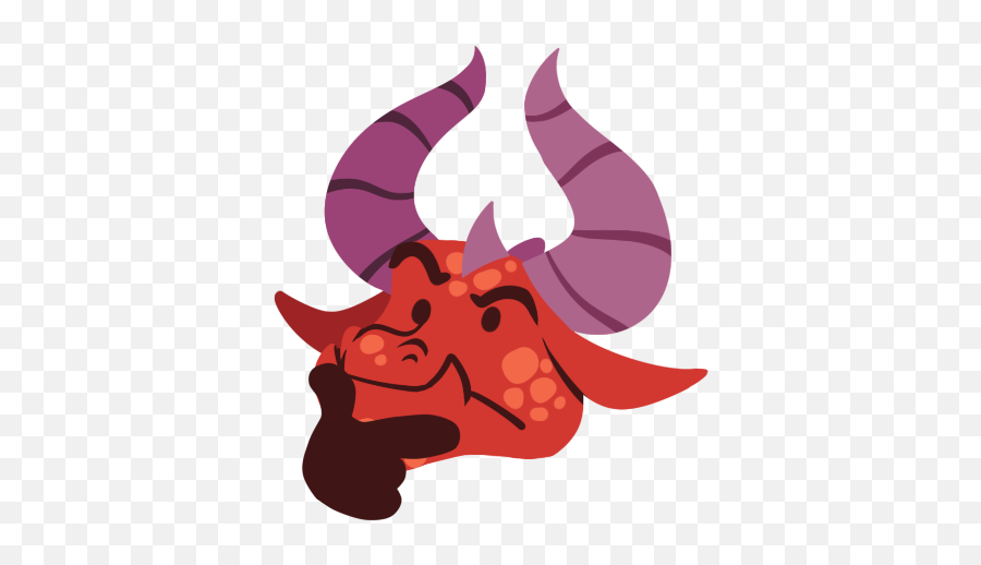 Sorcerer And Ineptune Emojis Thinking - Spyro Red The Dragon,Dragon Emoji