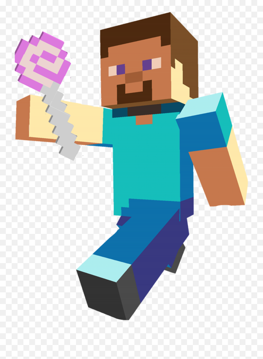 Minecraft Steve Out Of Emojis Mineraft Things - Transparent Minecraft ...