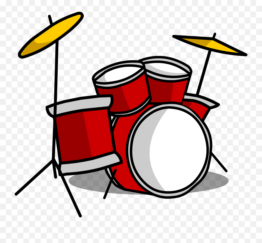 Drum Set Png - Drum Kit Cartoon Png Emoji,Drums Emoji