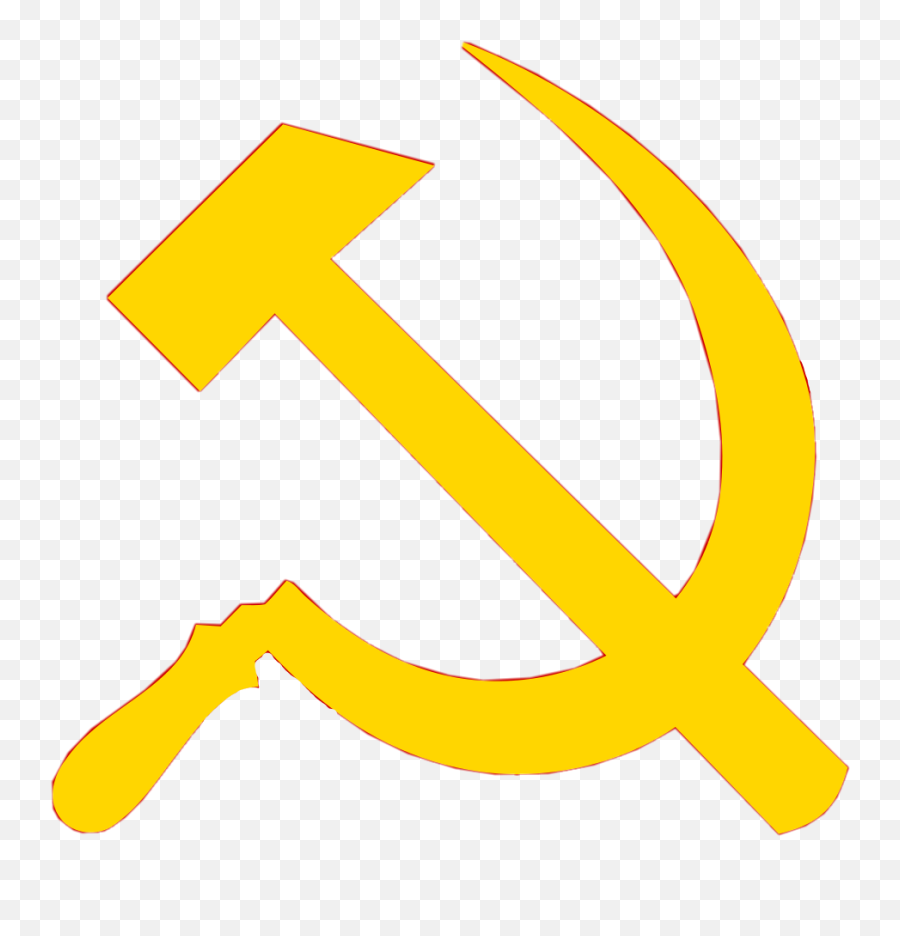 Ussr Soviet Sovietunion Russia Sticker - Hammer And Sickle Clip Art Emoji,Ussr Emoji