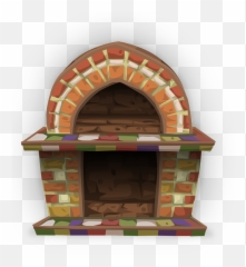 Free Fireplace Clip Art - Old Fireplace Png Emoji,Fireplace Emoji