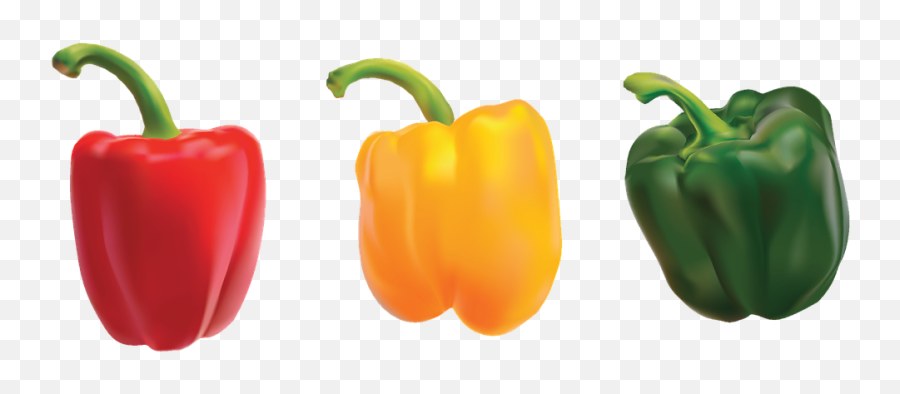Peppers Bell Pepper Sweet - Clip Art Bell Pepper Emoji,Hot Pepper Emoji