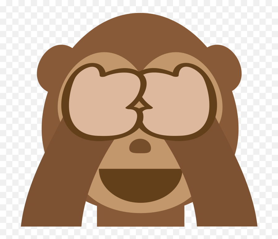 Emojione1 1f648 - Sticker Para Whatsapp Con Movimiento Emoji,Emoji With Glasses