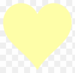 Yellow Heart Clipart - Pastel Emoji