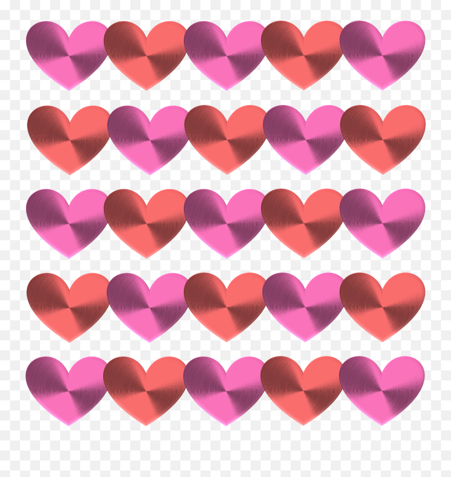 Day Love Hearts Pink - Corazones En Fila Png Emoji,Happy Mother's Day Emoji