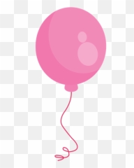 Balloon Party Celebration - Vetor Balão Rosa Png Emoji,Birthday Balloon Emoji