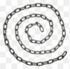 Chain Chains Metal Silverchain Spiral Freetoedit - Necklace Emoji,Chain Emoji