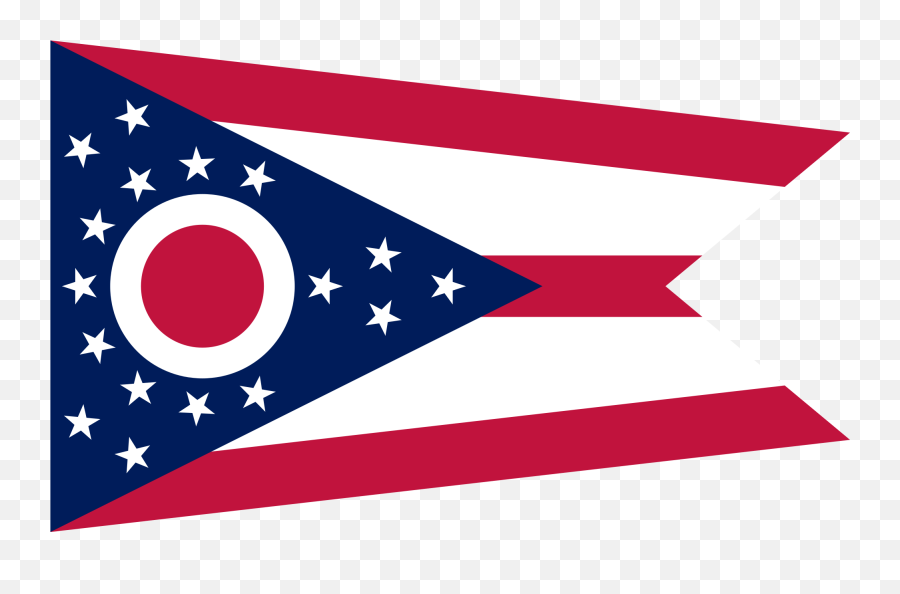 Flag Of Ohio - Ohio State Flag Emoji,Oh Well Emoji