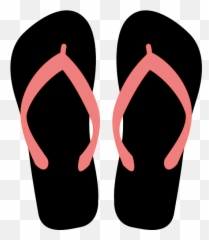 Flipflops Vector Image - Flops Clipart Emoji