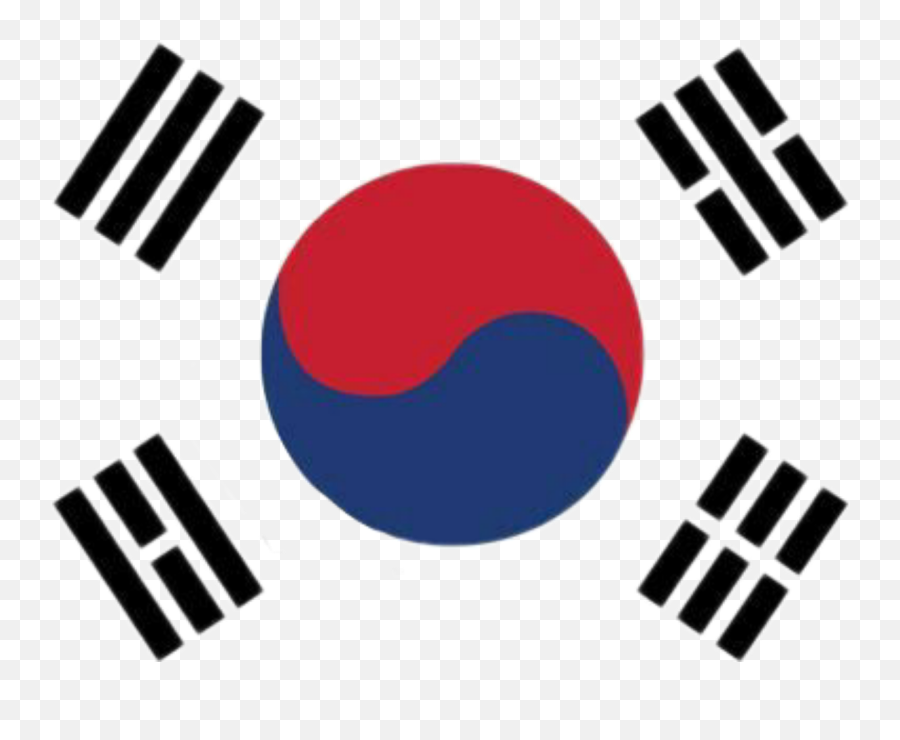 Korean Flag Sticker - South Korea Flag Emoji,Korean Flag Emoji