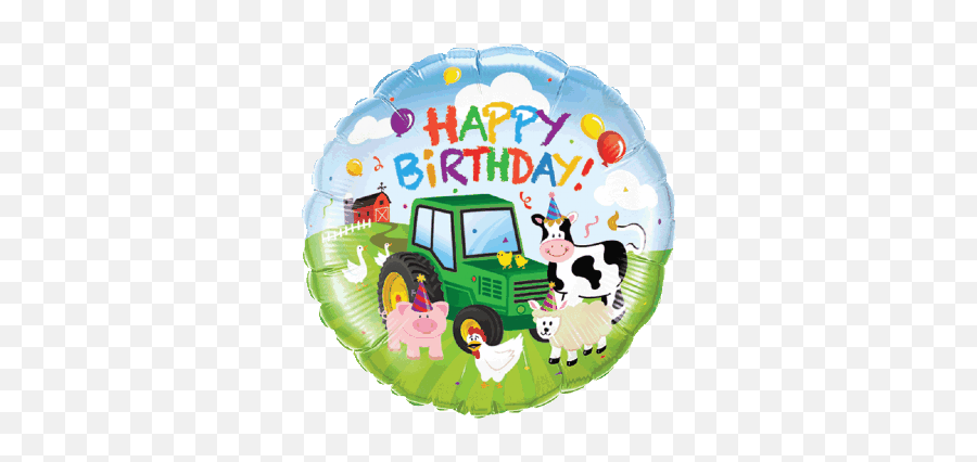 Products Party Dreams - Farm Animal Balloons Emoji,Car Grandma Flower Emoji
