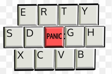 Panic Button - Clip Art Emoji