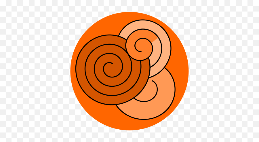 Red Spirals - Spiral Emoji,Check Emoticon