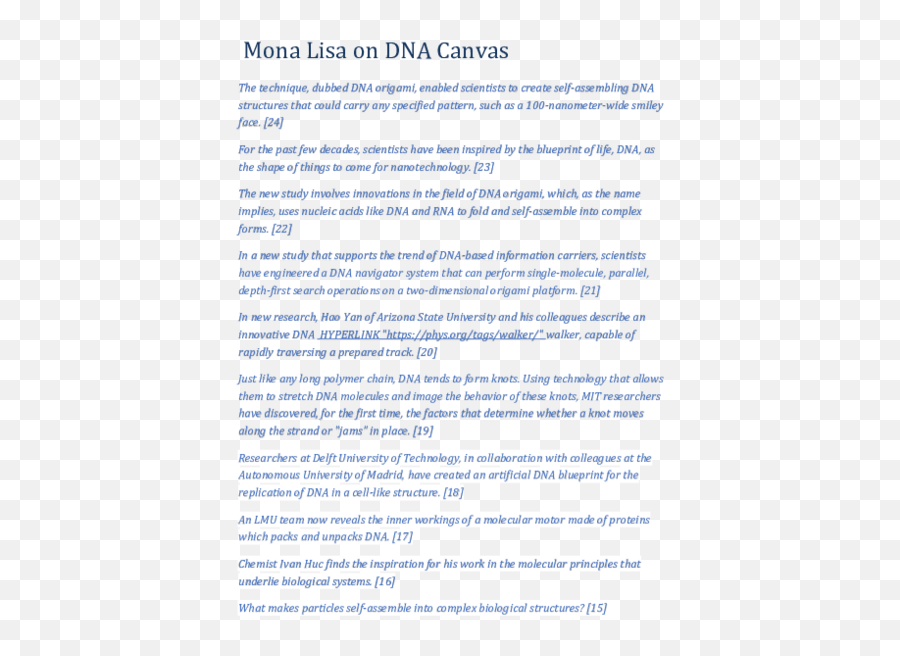 Pdf Mona Lisa On Dna Canvas George Rajna - Academiaedu Sign Off For The Requirement Specification Document Emoji,Mona Lisa Emoji