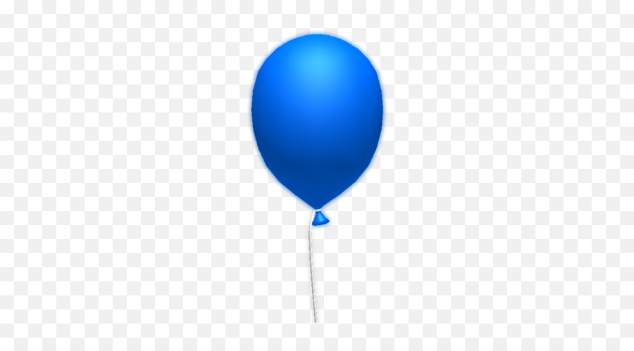 Blue Balloon Transparent Png Clipart - Transparent Blue Balloon Emoji,Blue Balloon Emoji