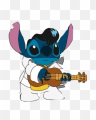 Stitch Elvis Sinfondo Sticker - Stitch Elvis Png Emoji,Elvis Emoji