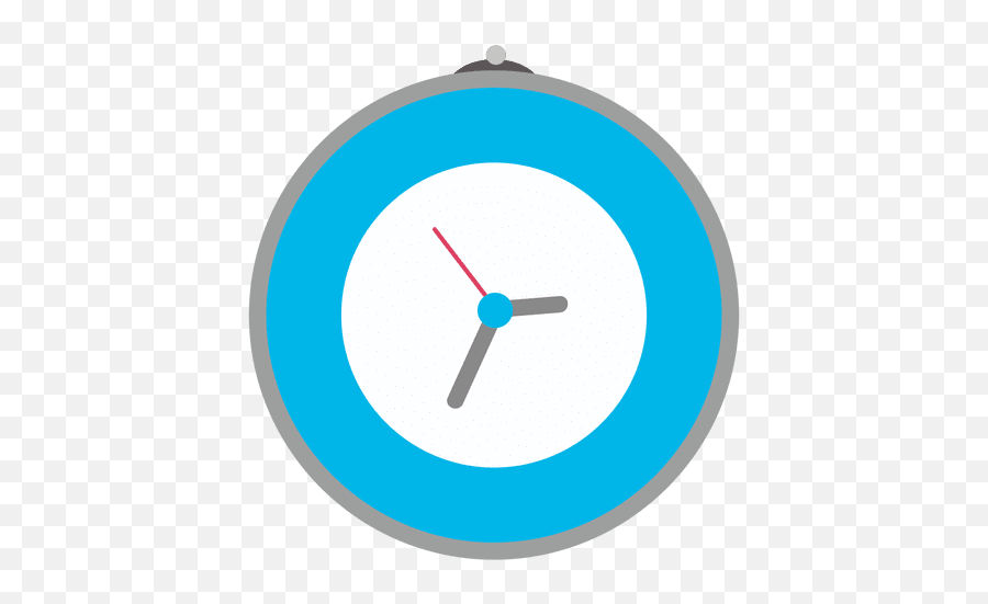 Blue Wall Clock - Transparent Png U0026 Svg Vector File Dot Emoji,Clock Emoji Png
