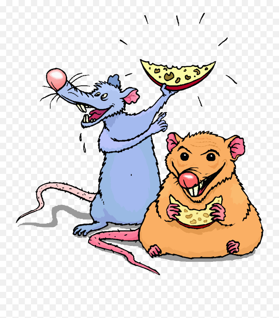Rat With A Hat Cartoon - Clip Art Library 2 Cartoon Rats Emoji,Rat Emoticon