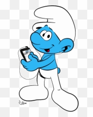 Tv Movie Emoji - Social Smurf By Shini Smurf,Smurf Emoji