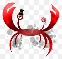 Free Clip Art Images - Evil Crab Emoji,Crab Emoticon