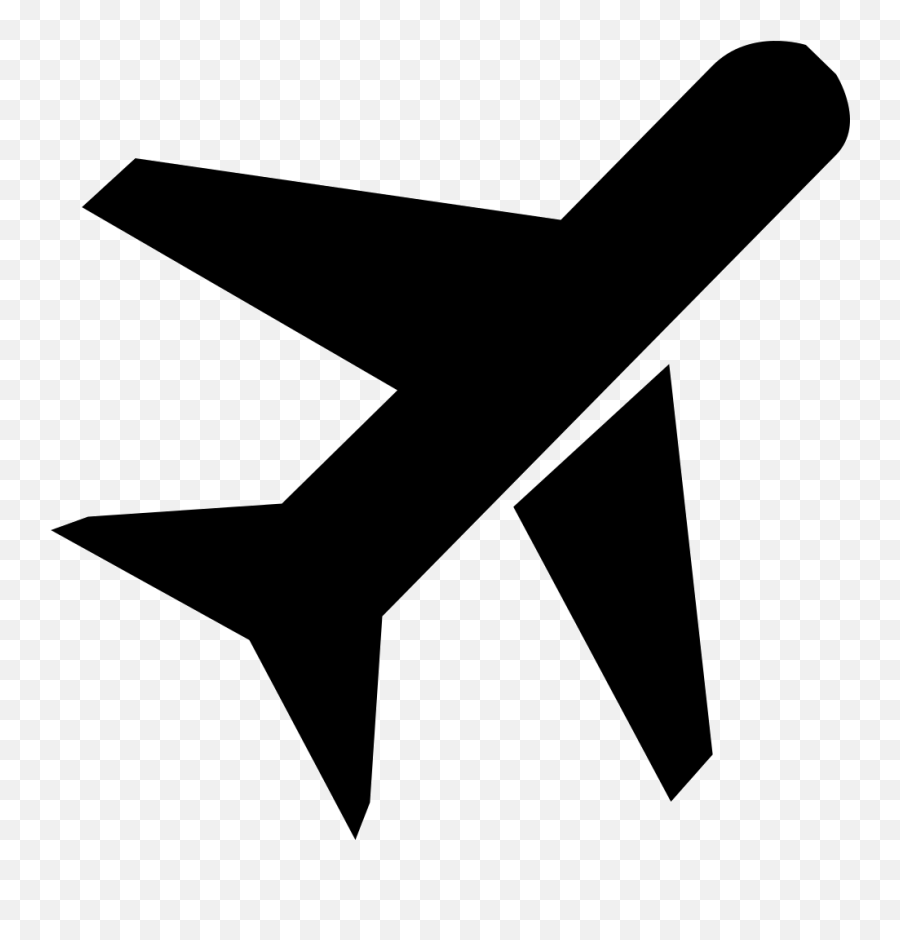 Aircraft Svg Png Icon Free Download - Airplane Icon Black And White Emoji,Black Plane Emoji