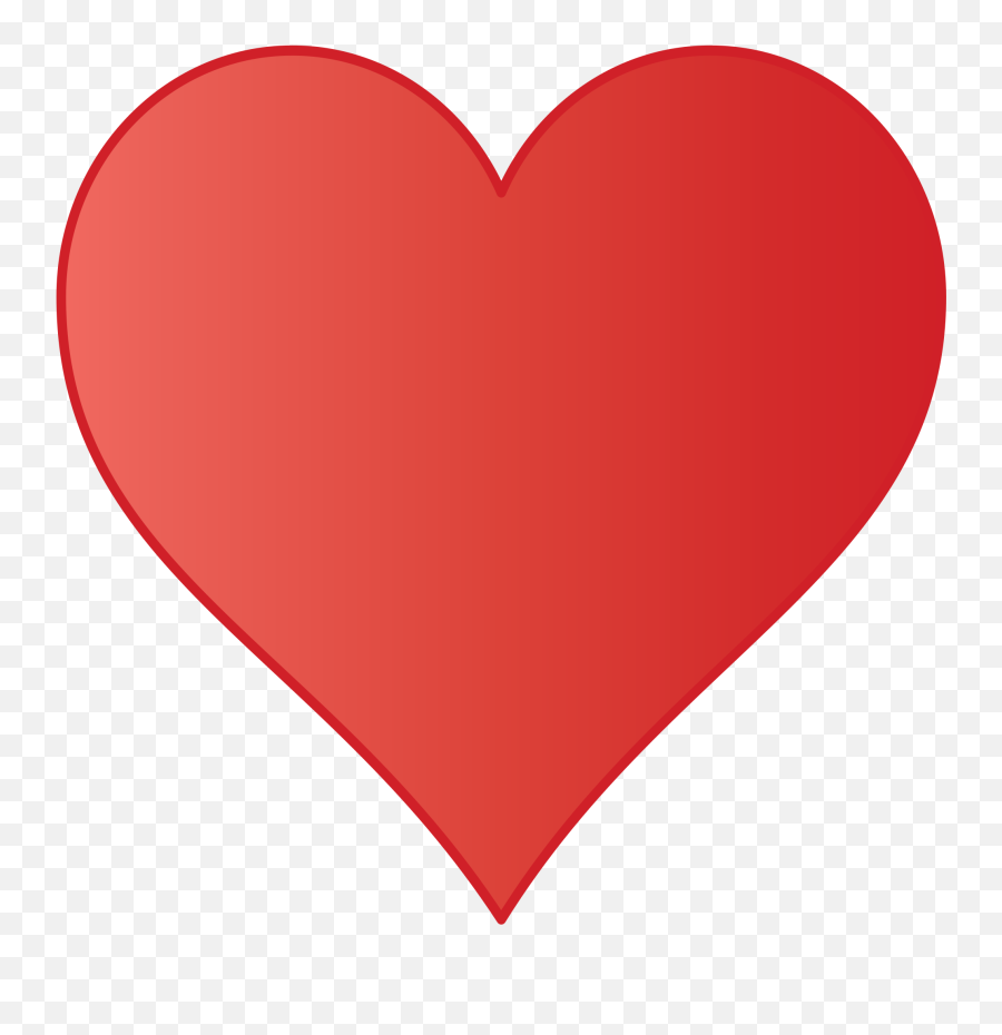 Herz - Heart Playing Card Symbol Emoji,Yellow Heart Emoji