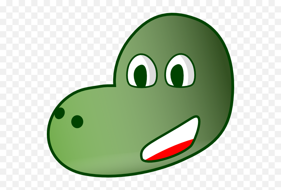 Dinosaur Face Clipart - Dinosaur Head Clipart Emoji,Dino Emoji