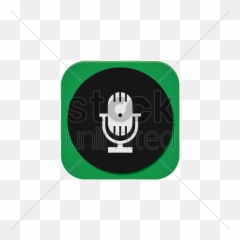Microphone Vector Image - Emblem Emoji