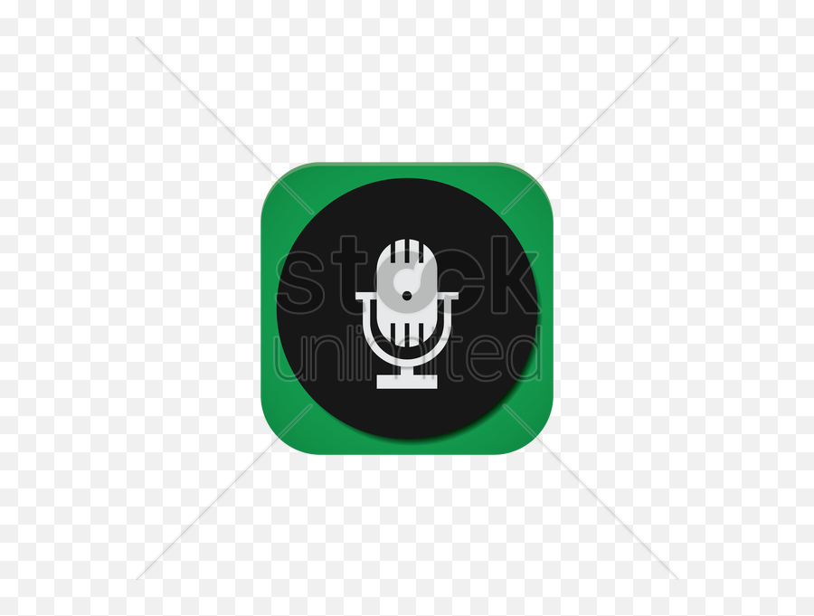 Microphone Vector Image - Emblem Emoji,Microphone Emoticon
