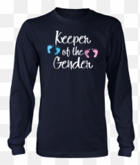 Keeper of Gender reveal party idea baby announcement Tshirt Emoji