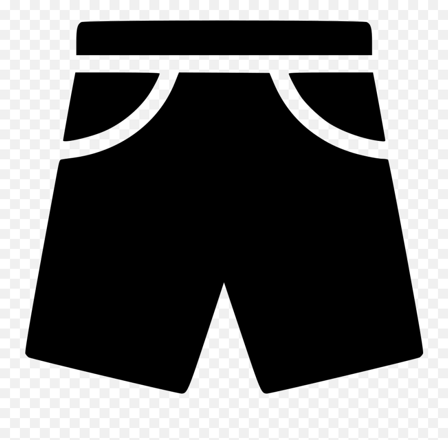Shorts Clipart Transparent - Black Shorts Clipart Png Emoji,Shorts Emoji
