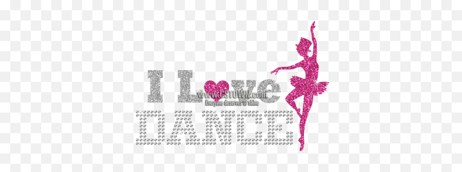 I Love Dance Ballet Girl Iron Emoji,Ballet Emoji