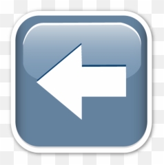 Leftwards Black Arrow - Christmas Movies By Emoji